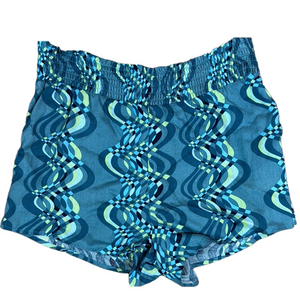 O'NEILL Printed Woven Pull-On Shorts Smocked Waistband SKU0326